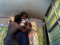 Extremely turned on dark skinned Indian dude eats wet pussy of his GF