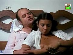 Perfect Latina Teen Teases Old man In a Retro Brazilian Porn Movie