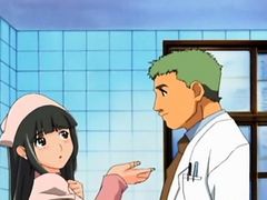Japanese hentai nurse gets fucked by her patient