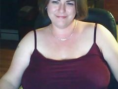 Solo #18 (Attractive Chubby MILF showing Big Natural Boobs)